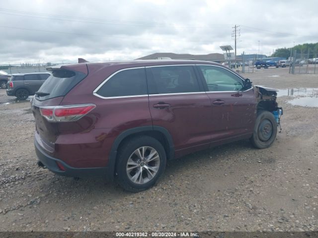 Photo 3 VIN: 5TDBKRFH6GS314652 - TOYOTA HIGHLANDER 