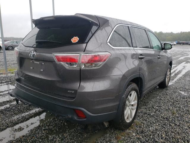 Photo 3 VIN: 5TDBKRFH6GS342970 - TOYOTA HIGHLANDER 