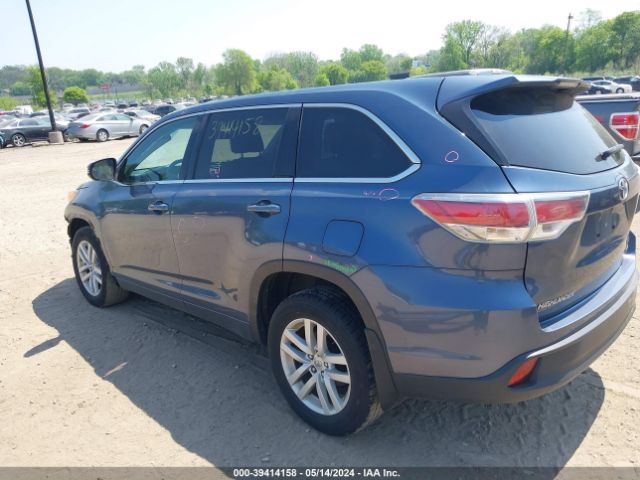 Photo 2 VIN: 5TDBKRFH7ES007830 - TOYOTA HIGHLANDER 