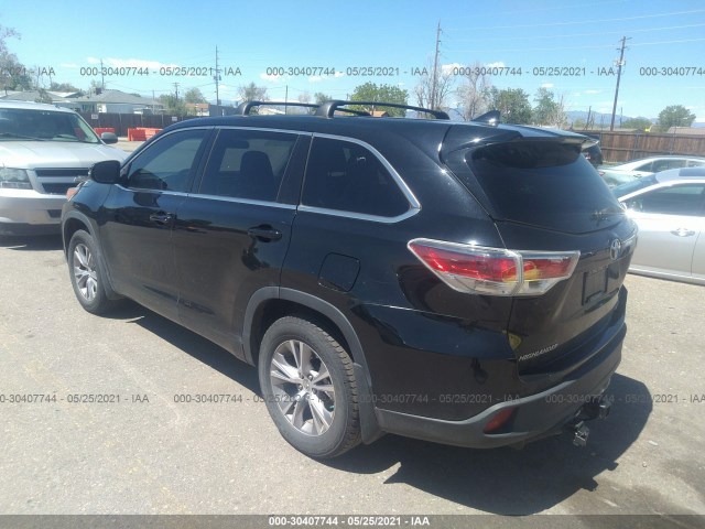 Photo 2 VIN: 5TDBKRFH7ES032291 - TOYOTA HIGHLANDER 