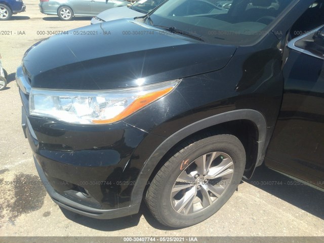 Photo 5 VIN: 5TDBKRFH7ES032291 - TOYOTA HIGHLANDER 