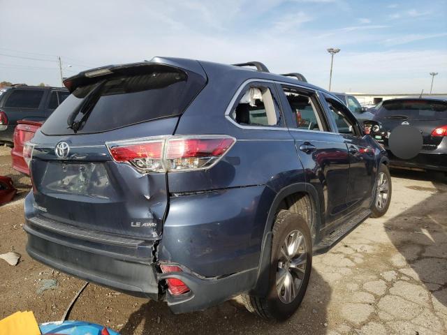 Photo 3 VIN: 5TDBKRFH7ES066411 - TOYOTA HIGHLANDER 