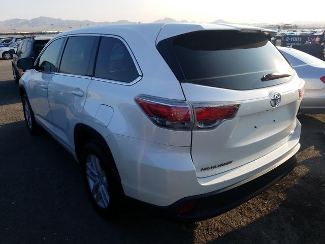 Photo 2 VIN: 5TDBKRFH7FS178465 - TOYOTA HIGHLANDER 