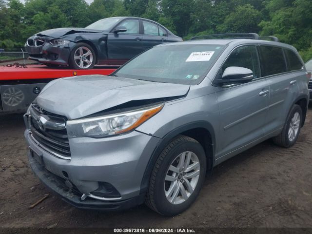 Photo 1 VIN: 5TDBKRFH7GS252212 - TOYOTA HIGHLANDER 