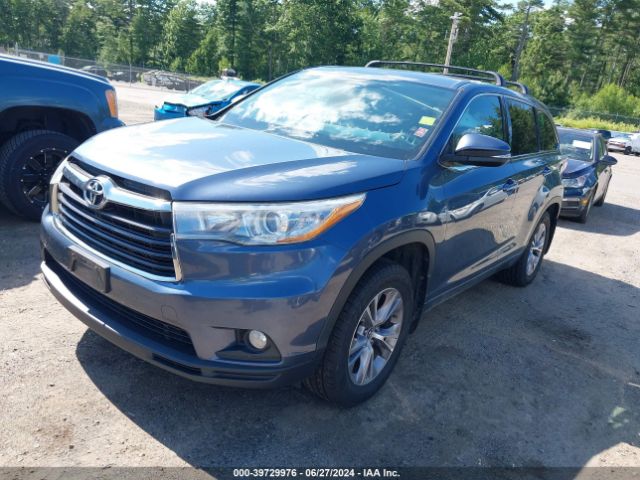 Photo 1 VIN: 5TDBKRFH7GS266868 - TOYOTA HIGHLANDER 