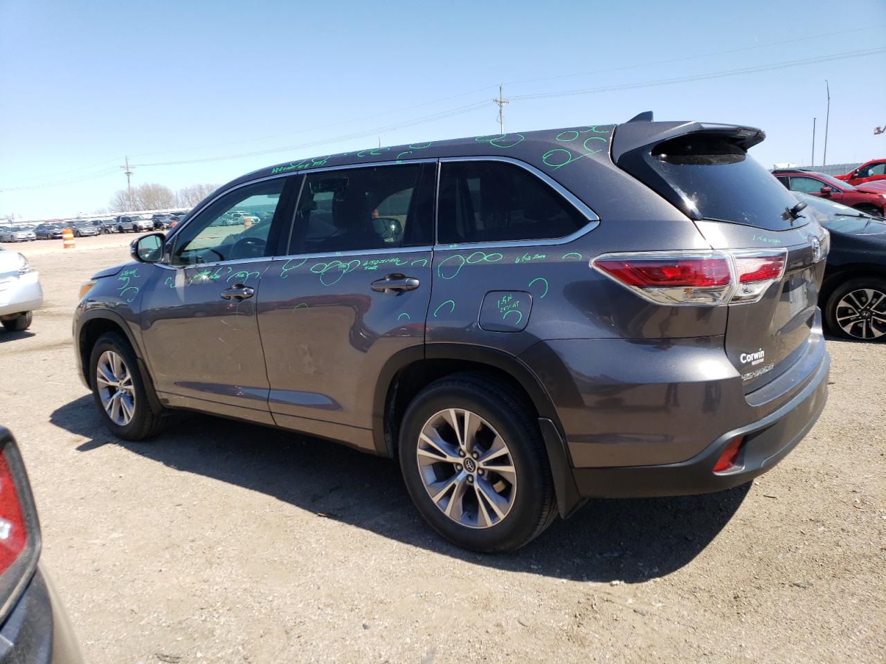 Photo 1 VIN: 5TDBKRFH7GS324509 - TOYOTA HIGHLANDER 