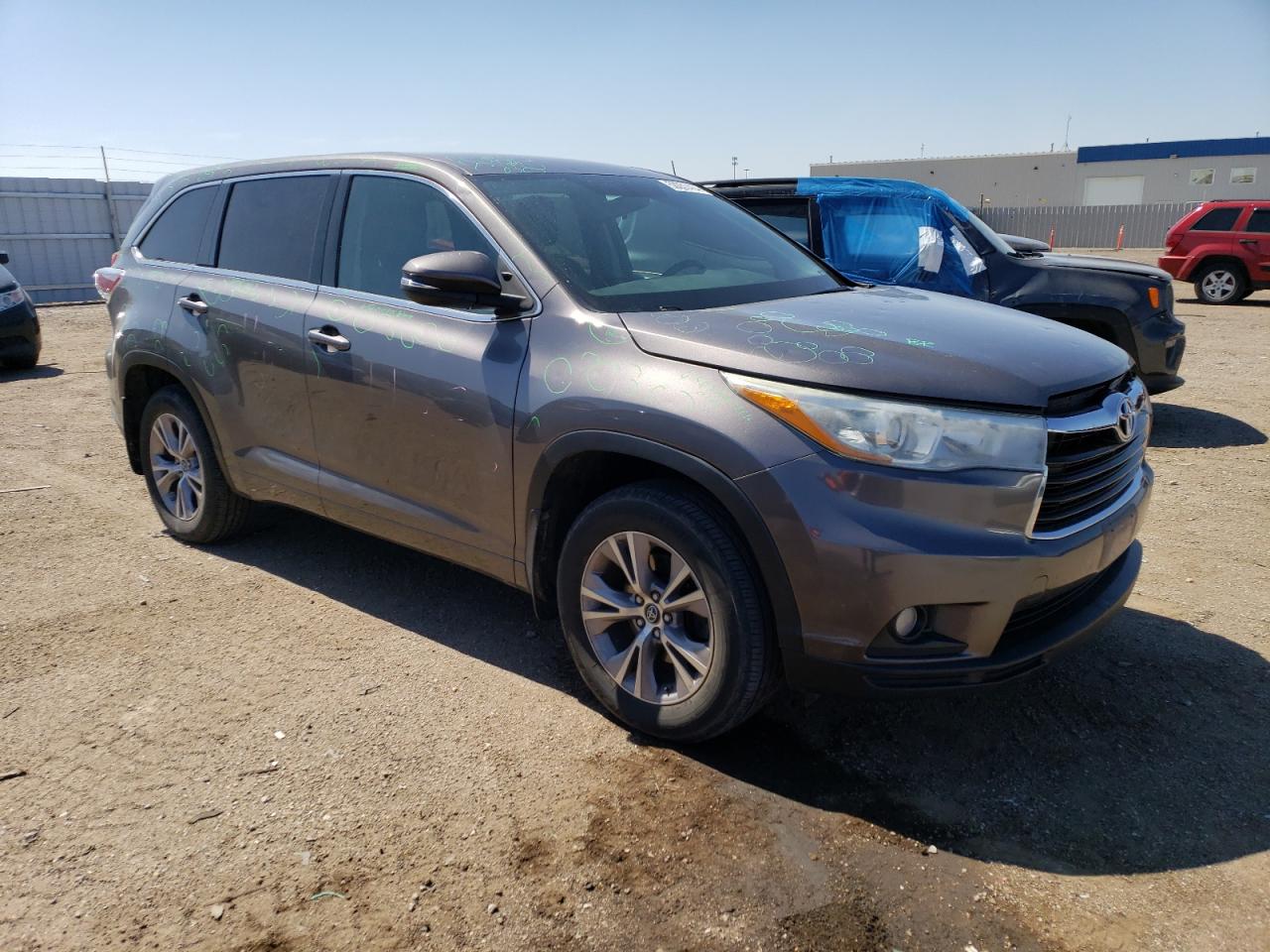 Photo 3 VIN: 5TDBKRFH7GS324509 - TOYOTA HIGHLANDER 