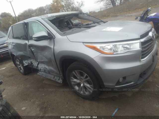 Photo 0 VIN: 5TDBKRFH8ES019338 - TOYOTA HIGHLANDER 