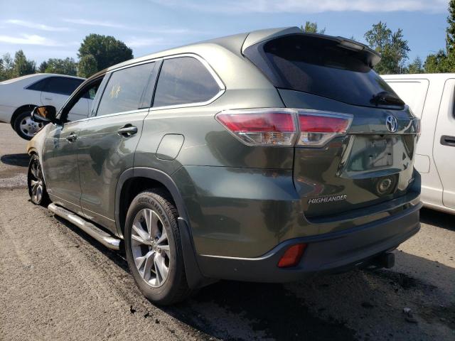 Photo 2 VIN: 5TDBKRFH8FS132787 - TOYOTA HIGHLANDER 