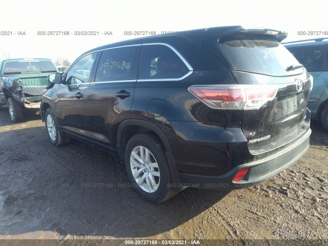 Photo 2 VIN: 5TDBKRFH8FS136533 - TOYOTA HIGHLANDER 