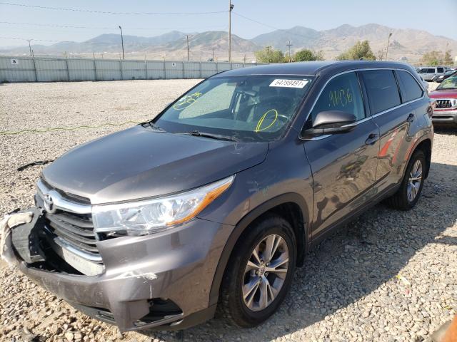 Photo 1 VIN: 5TDBKRFH8FS155485 - TOYOTA HIGHLANDER 