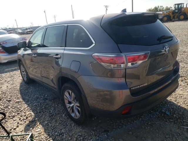 Photo 2 VIN: 5TDBKRFH8FS155485 - TOYOTA HIGHLANDER 