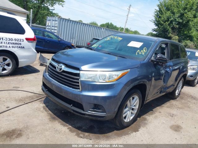 Photo 1 VIN: 5TDBKRFH8FS181682 - TOYOTA HIGHLANDER 