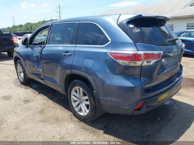 Photo 2 VIN: 5TDBKRFH8FS181682 - TOYOTA HIGHLANDER 