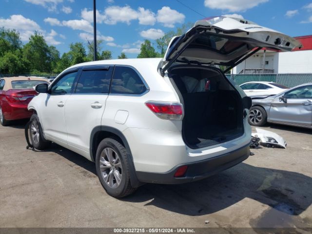 Photo 2 VIN: 5TDBKRFH8GS284716 - TOYOTA HIGHLANDER 