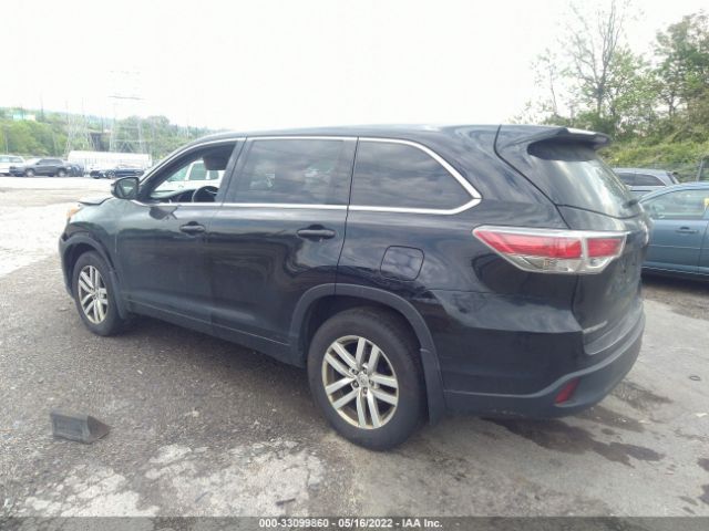 Photo 2 VIN: 5TDBKRFH9ES009515 - TOYOTA HIGHLANDER 