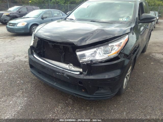 Photo 5 VIN: 5TDBKRFH9ES009515 - TOYOTA HIGHLANDER 