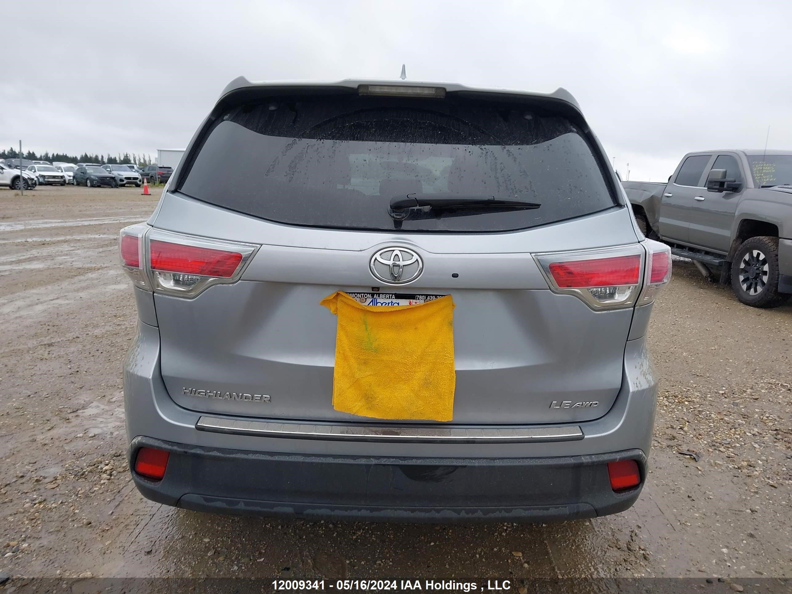 Photo 16 VIN: 5TDBKRFH9ES015797 - TOYOTA HIGHLANDER 