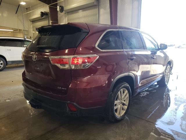 Photo 3 VIN: 5TDBKRFH9ES058729 - TOYOTA HIGHLANDER 