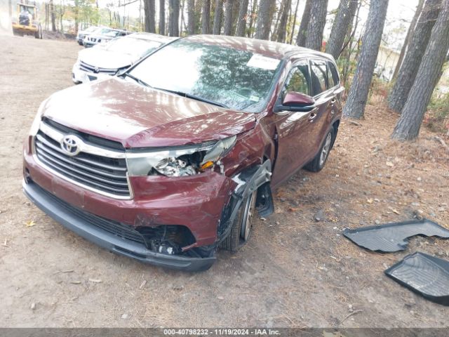 Photo 1 VIN: 5TDBKRFH9FS205181 - TOYOTA HIGHLANDER 