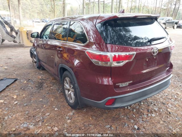 Photo 2 VIN: 5TDBKRFH9FS205181 - TOYOTA HIGHLANDER 