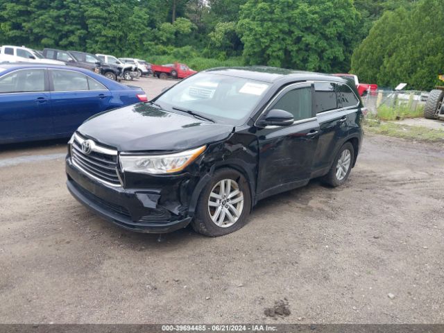 Photo 1 VIN: 5TDBKRFH9GS265432 - TOYOTA HIGHLANDER 