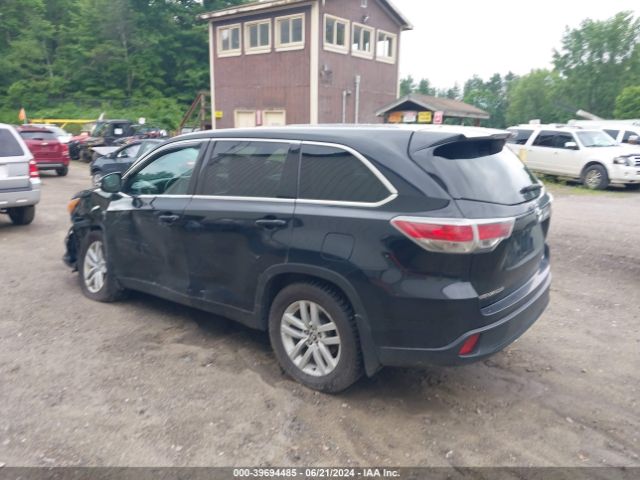 Photo 2 VIN: 5TDBKRFH9GS265432 - TOYOTA HIGHLANDER 