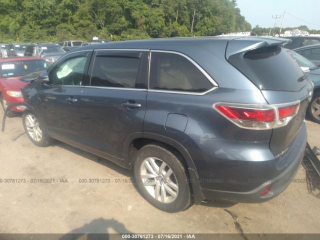 Photo 2 VIN: 5TDBKRFH9GS268315 - TOYOTA HIGHLANDER 