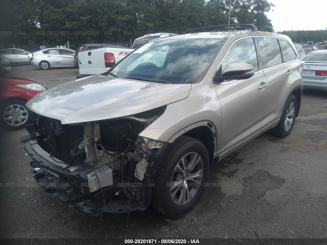 Photo 1 VIN: 5TDBKRFH9GS287317 - TOYOTA HIGHLANDER 