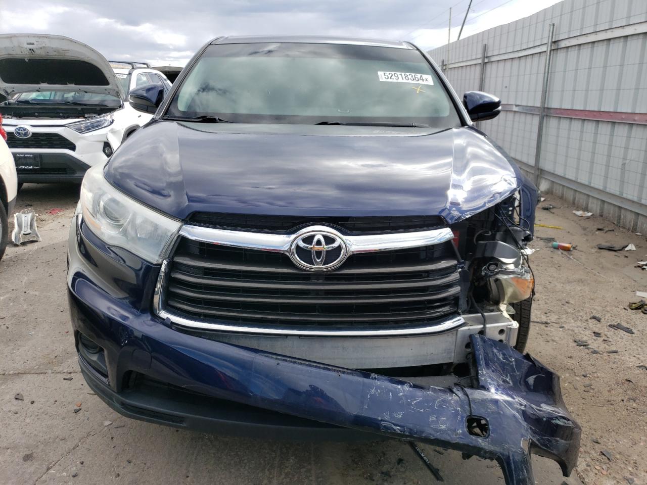 Photo 4 VIN: 5TDBKRFH9GS337133 - TOYOTA HIGHLANDER 