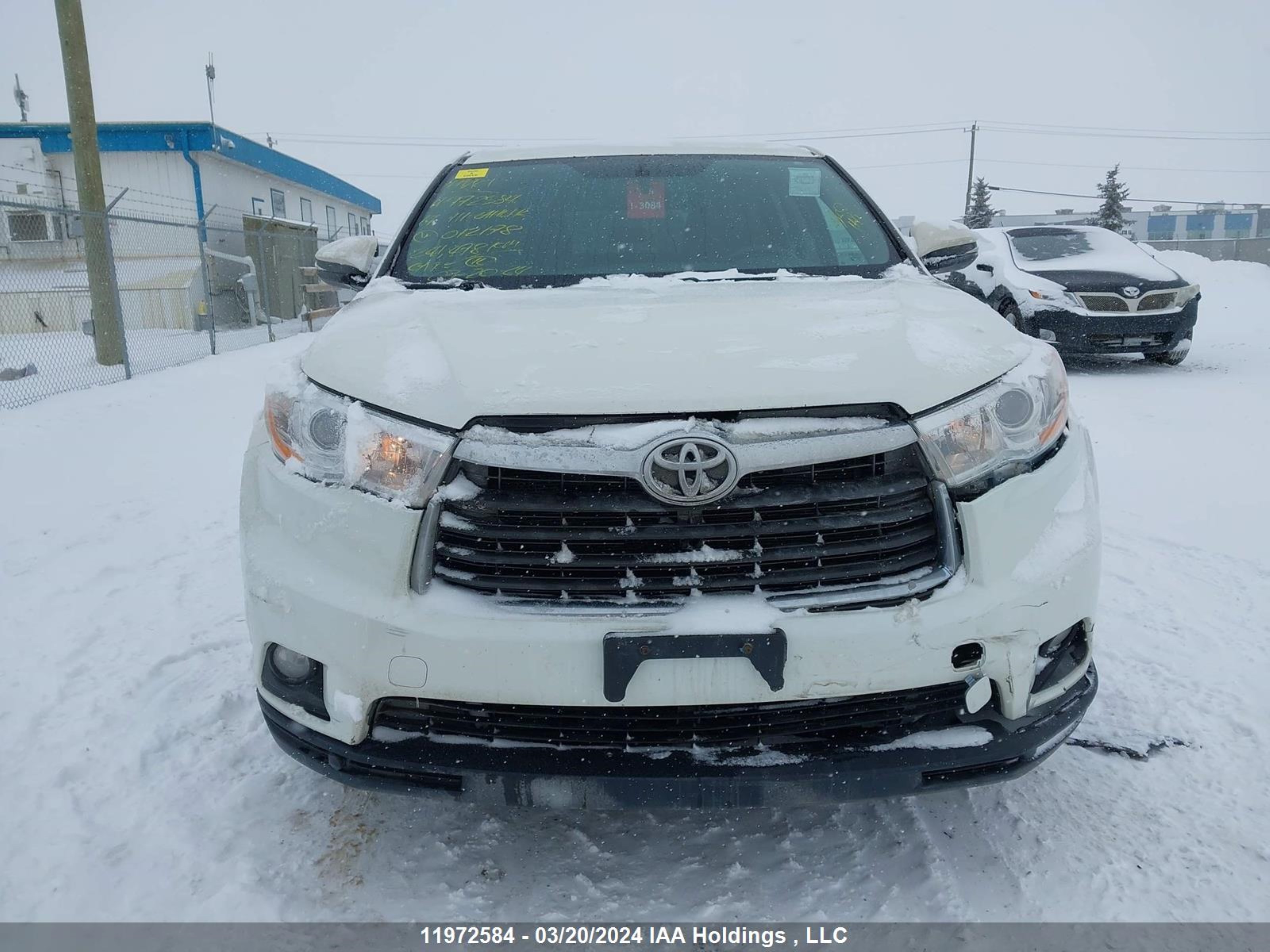 Photo 11 VIN: 5TDBKRFHXES012178 - TOYOTA HIGHLANDER 