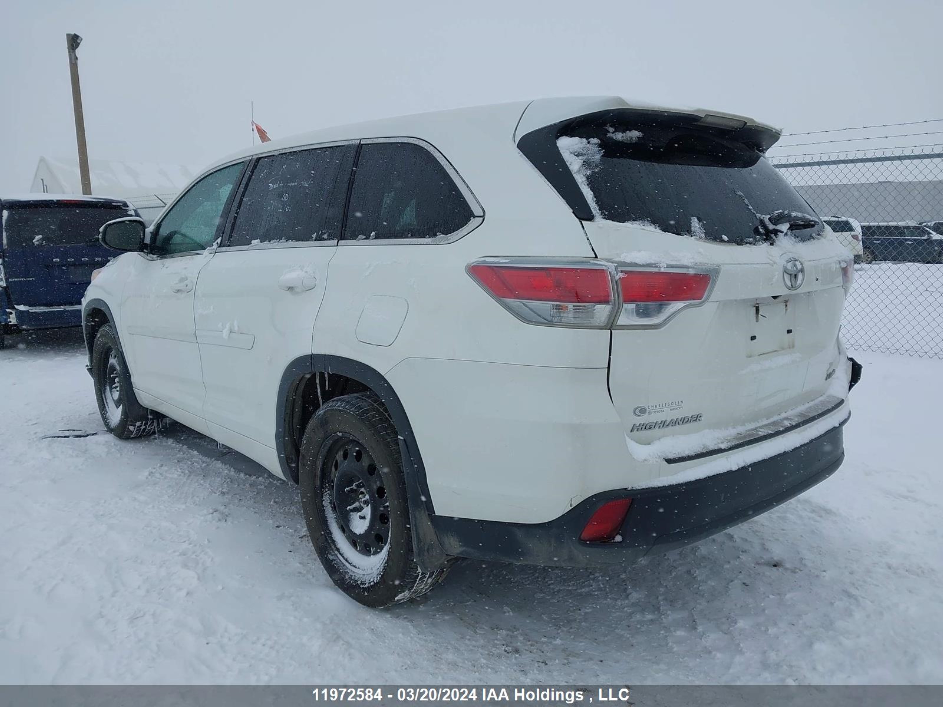 Photo 2 VIN: 5TDBKRFHXES012178 - TOYOTA HIGHLANDER 