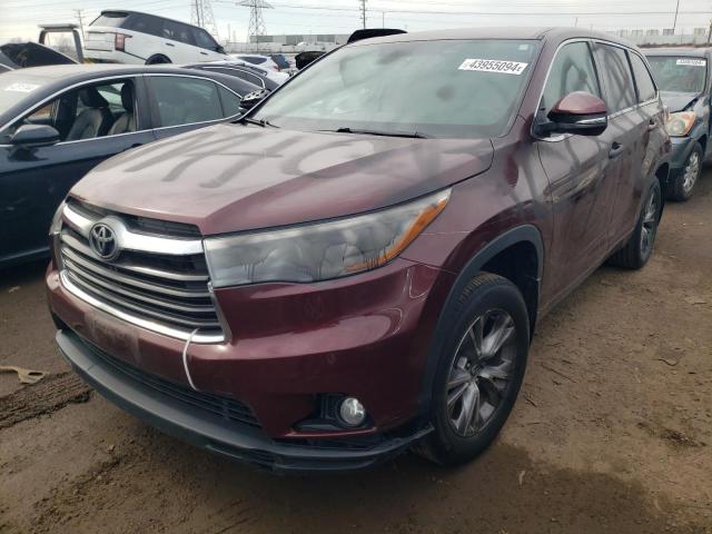 Photo 0 VIN: 5TDBKRFHXFS105705 - TOYOTA HIGHLANDER 