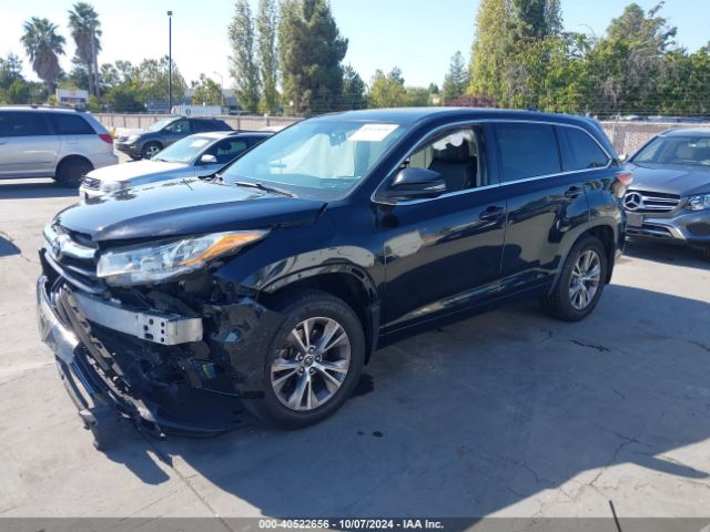 Photo 1 VIN: 5TDBKRFHXGS256304 - TOYOTA HIGHLANDER 