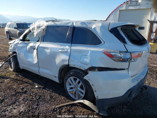 Photo 2 VIN: 5TDBKRFHXGS274334 - TOYOTA HIGHLANDER 