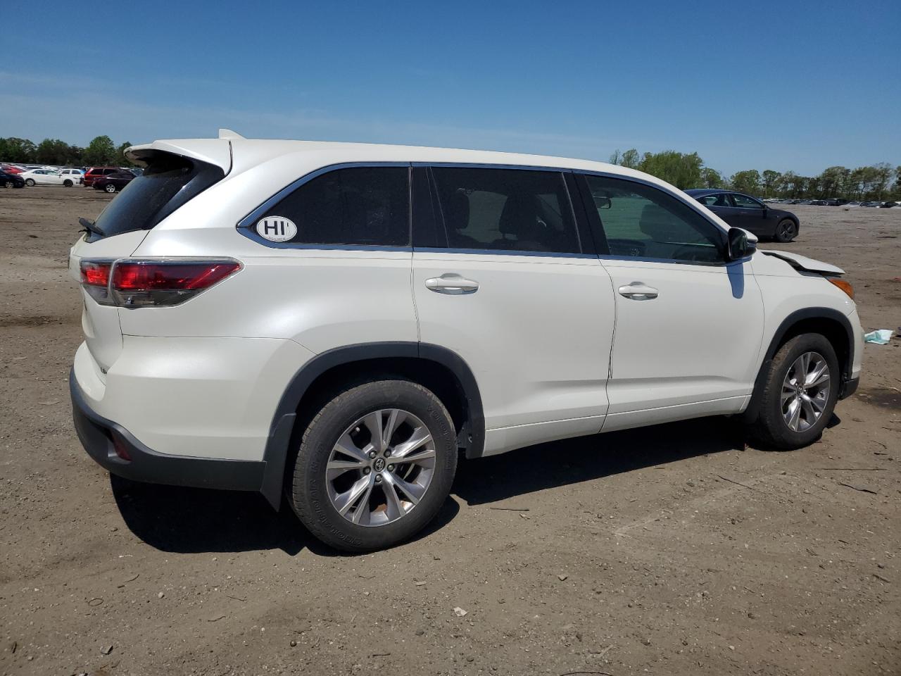 Photo 2 VIN: 5TDBKRFHXGS301483 - TOYOTA HIGHLANDER 