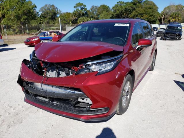 Photo 1 VIN: 5TDBSKFC7MS023391 - TOYOTA SIENNA LE 