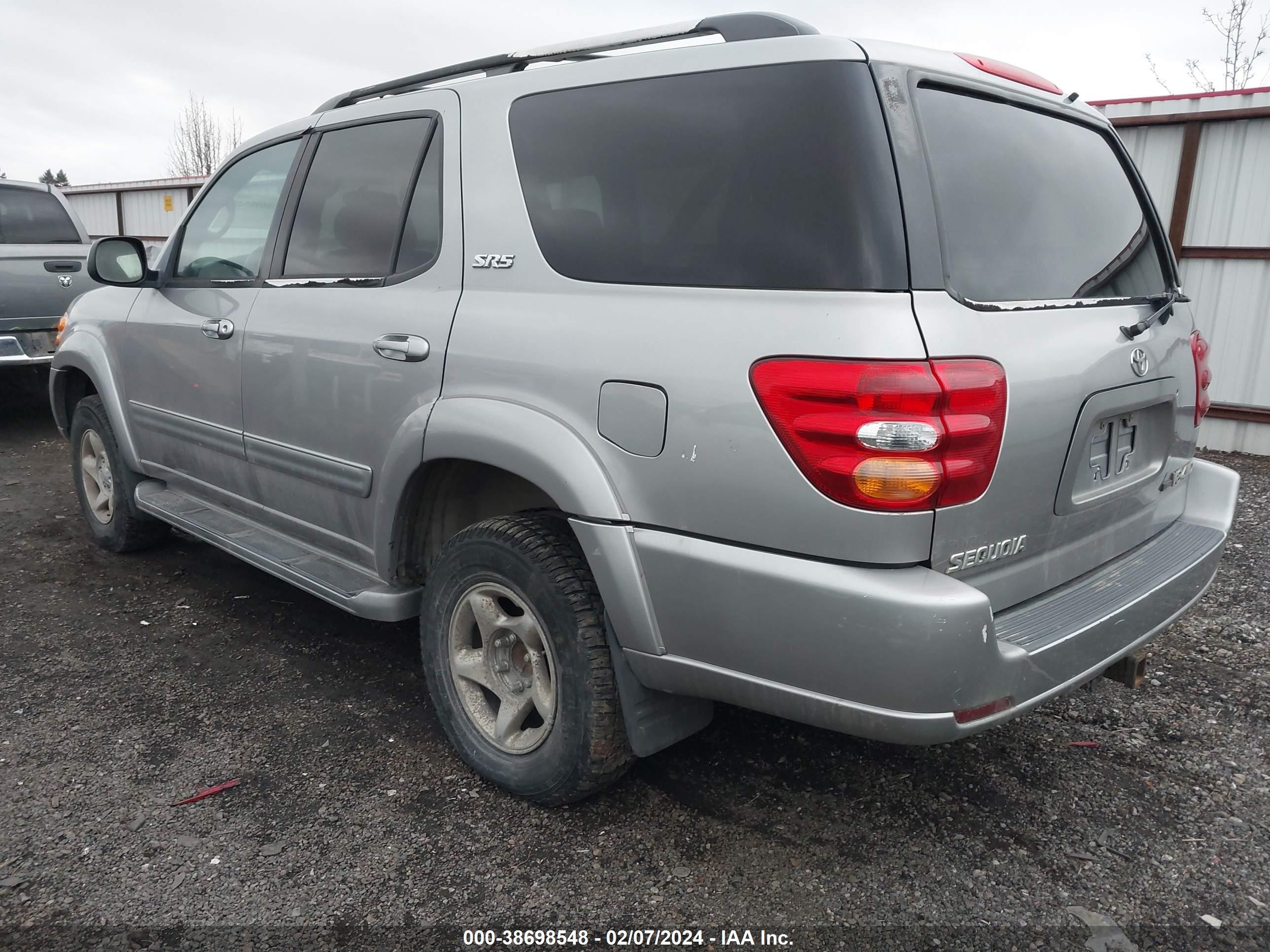 Photo 2 VIN: 5TDBT44A21S031162 - TOYOTA SEQUOIA 