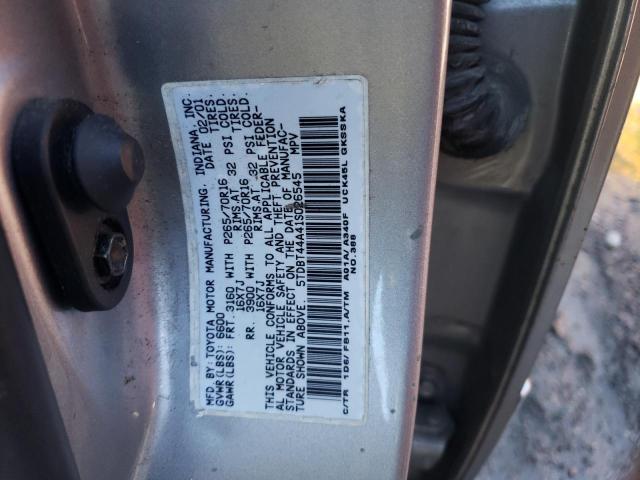 Photo 9 VIN: 5TDBT44A41S026545 - TOYOTA SEQUOIA 