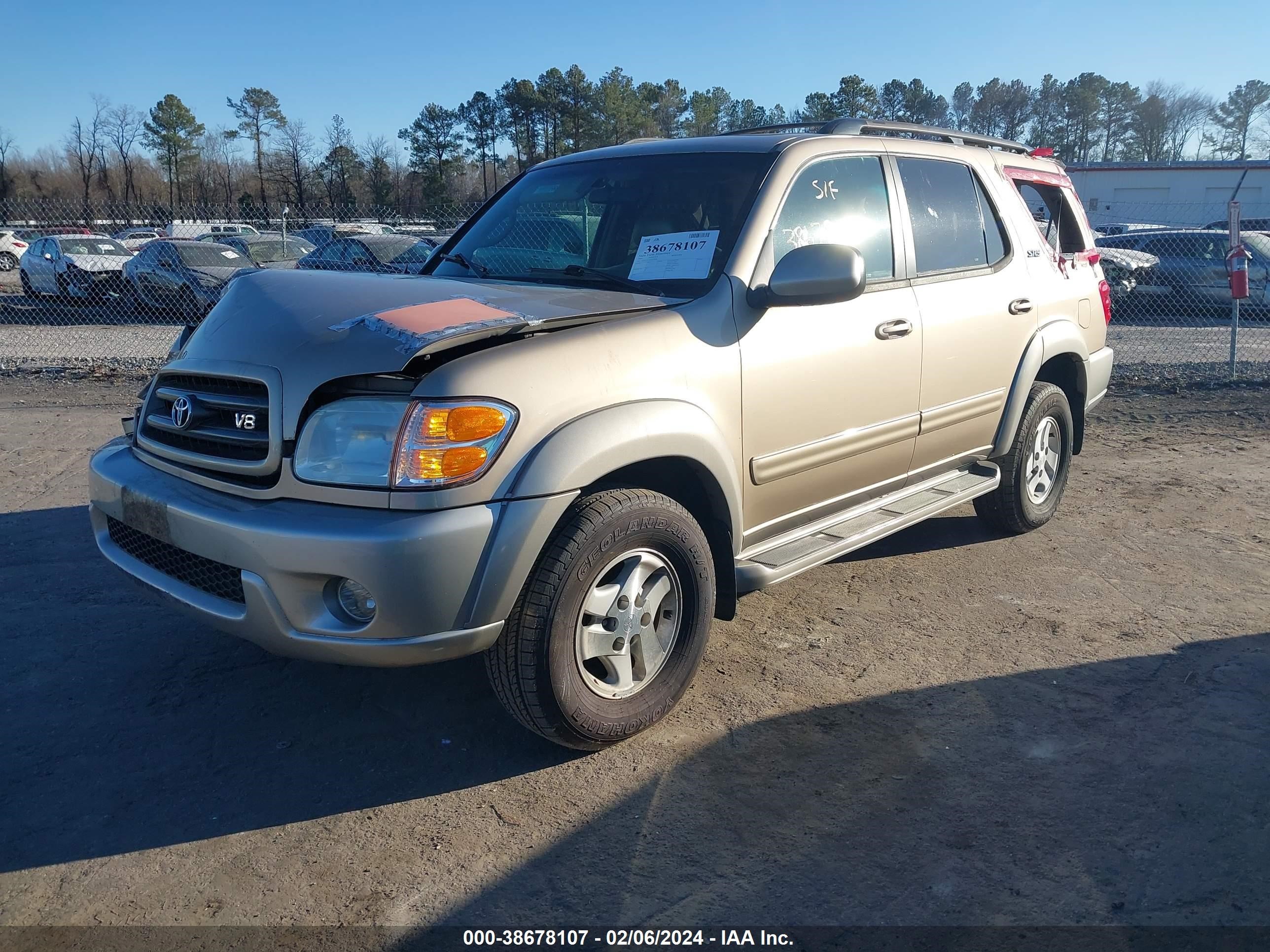 Photo 1 VIN: 5TDBT44A43S155968 - TOYOTA SEQUOIA 