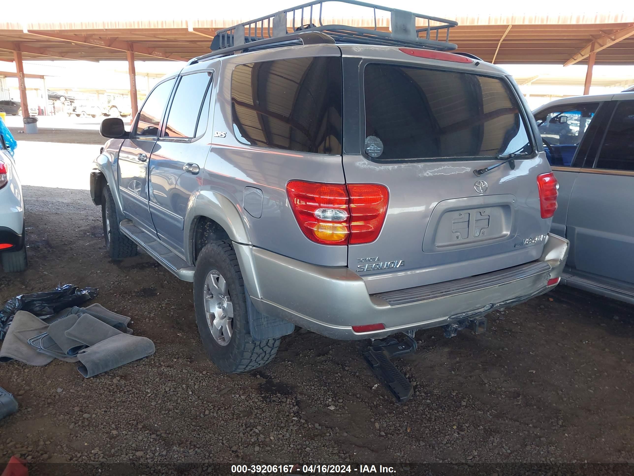 Photo 2 VIN: 5TDBT44A61S049860 - TOYOTA SEQUOIA 