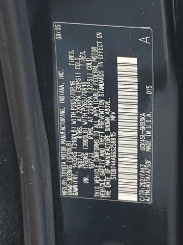 Photo 12 VIN: 5TDBT44A66S258815 - TOYOTA SEQUOIA SR 