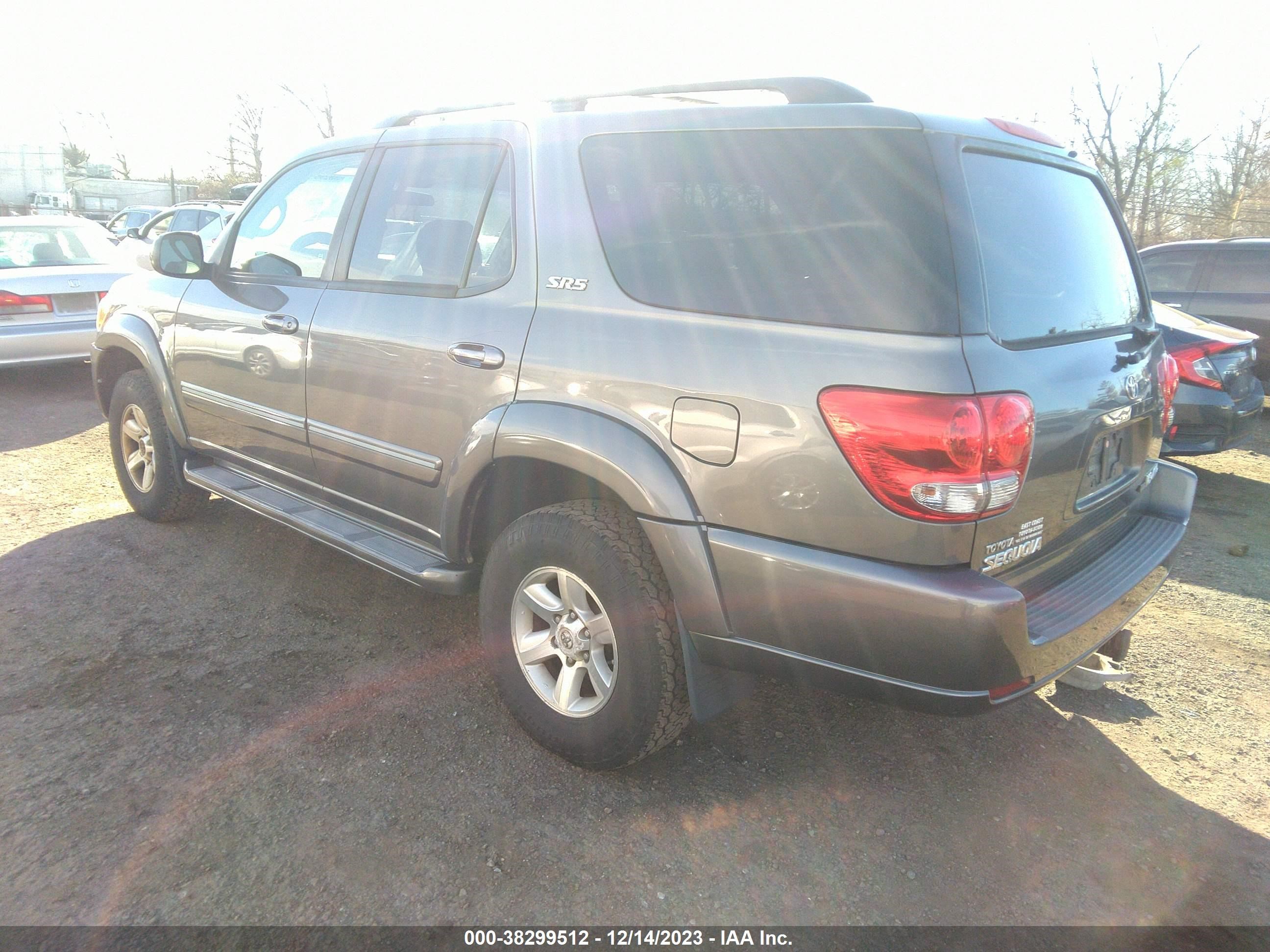 Photo 2 VIN: 5TDBT44A67S279164 - TOYOTA SEQUOIA 