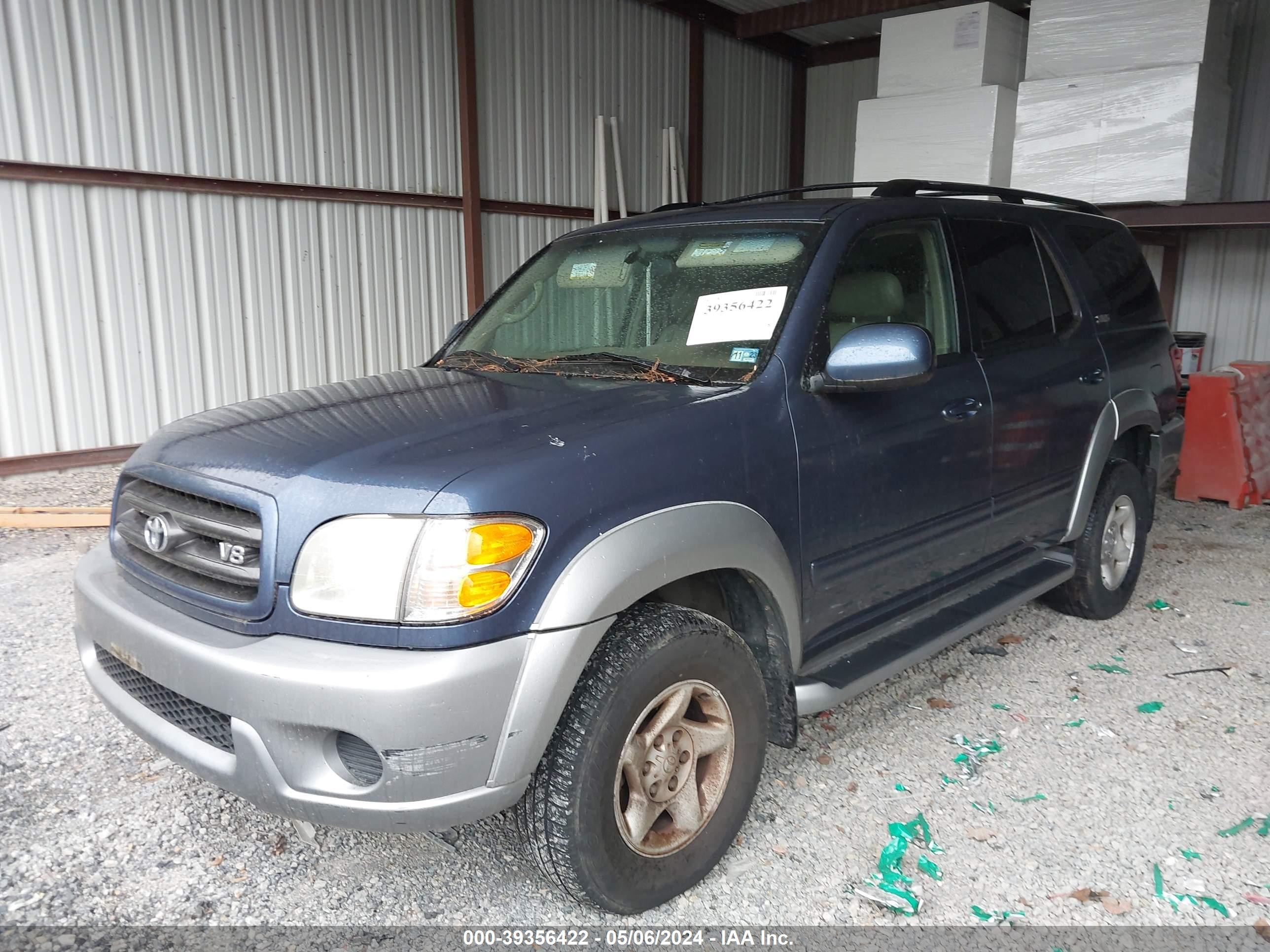 Photo 1 VIN: 5TDBT44A81S025964 - TOYOTA SEQUOIA 