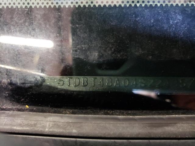 Photo 9 VIN: 5TDBT48A04S224957 - TOYOTA SEQUOIA LI 