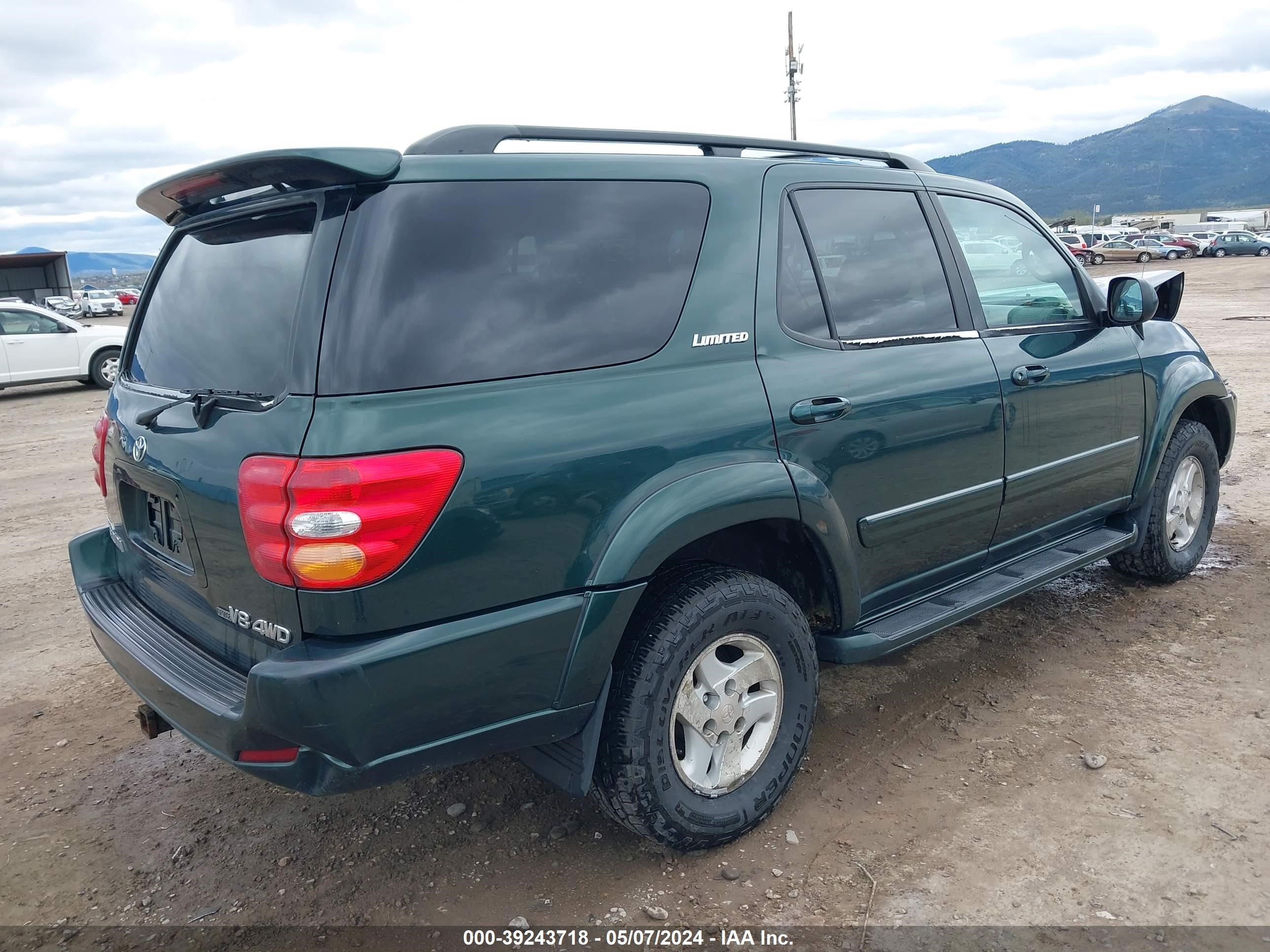 Photo 3 VIN: 5TDBT48A11S019904 - TOYOTA SEQUOIA 