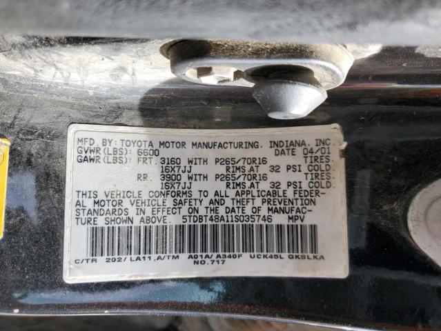 Photo 13 VIN: 5TDBT48A11S035746 - TOYOTA SEQUOIA 