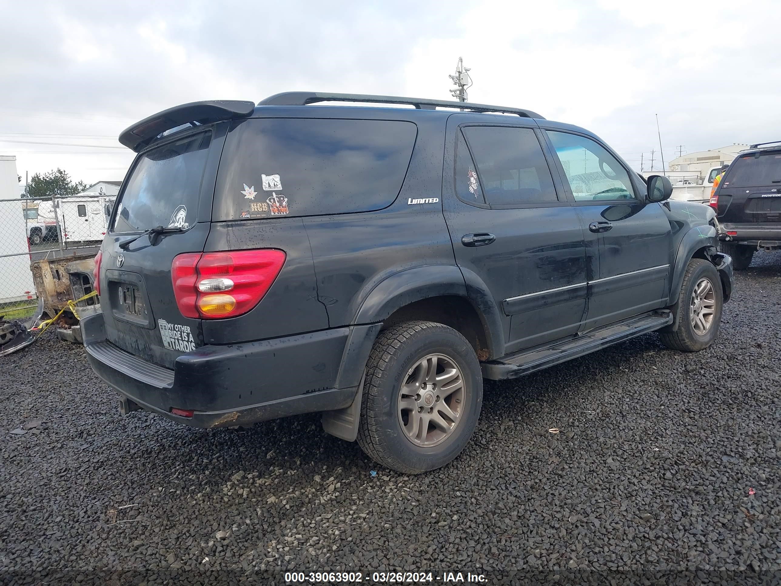 Photo 3 VIN: 5TDBT48A14S226927 - TOYOTA SEQUOIA 