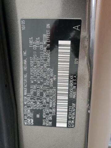 Photo 11 VIN: 5TDBT48A26S262581 - TOYOTA SEQUOIA 