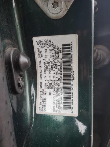 Photo 12 VIN: 5TDBT48A31S002117 - TOYOTA SEQUOIA 